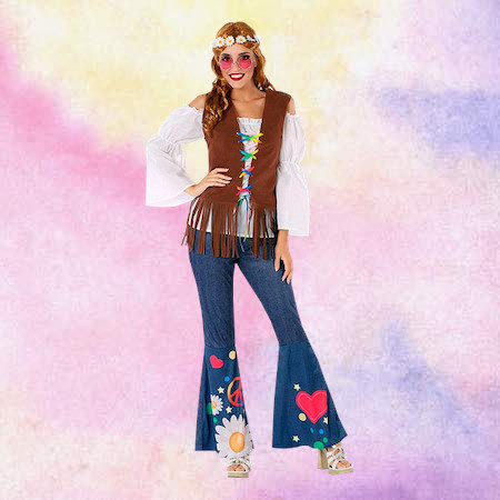 Déguisement hippie pour femme