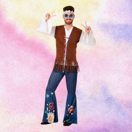 Déguisement hippie homme